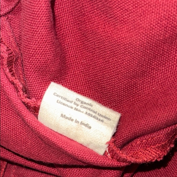 Lucy & Yak Original Cotton Dungarees burgundy maroon - Picture 8 of 10